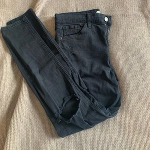 TopShop black skinny jeans